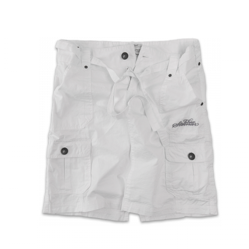 Rock Skjorte weiß &amp; marine