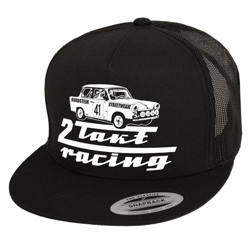 Bordstein Streetwear Trucker Cap Racing schwarz