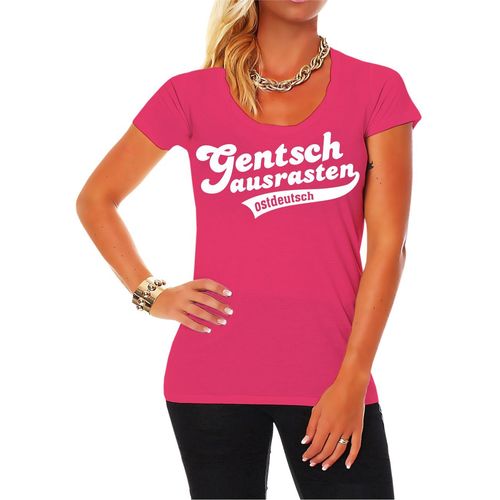 Damen Ostdeutschland Shirt Gentsch ausrasten pink
