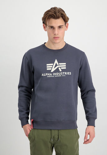 Alpha Industries Herren Sweater Basic greyblack